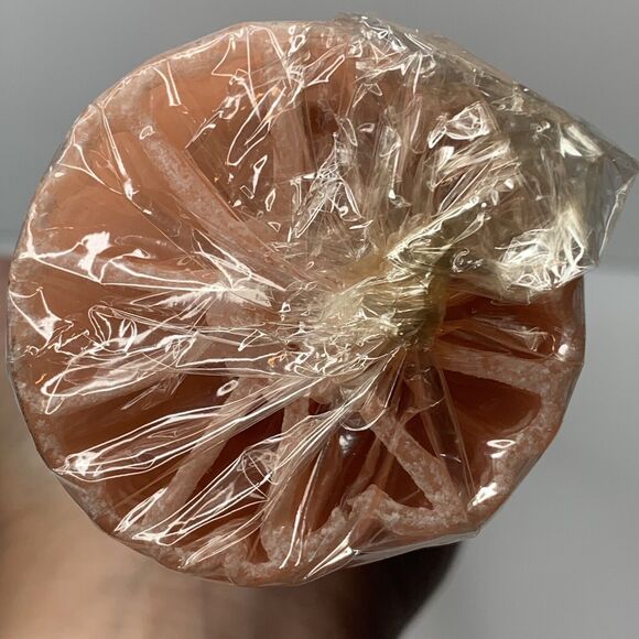 Vintage Del Mar Pink 100% Beeswax Candle GIANT 20 Inches Tall Brand New - Picture 6 of 10